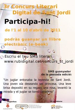 Cartel concurso Sant jordi 2011