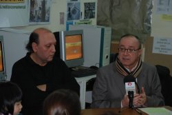 David González -Presidente de la AV Mercat y Martí Pujol -regidor Comissionat Societat de la Informació